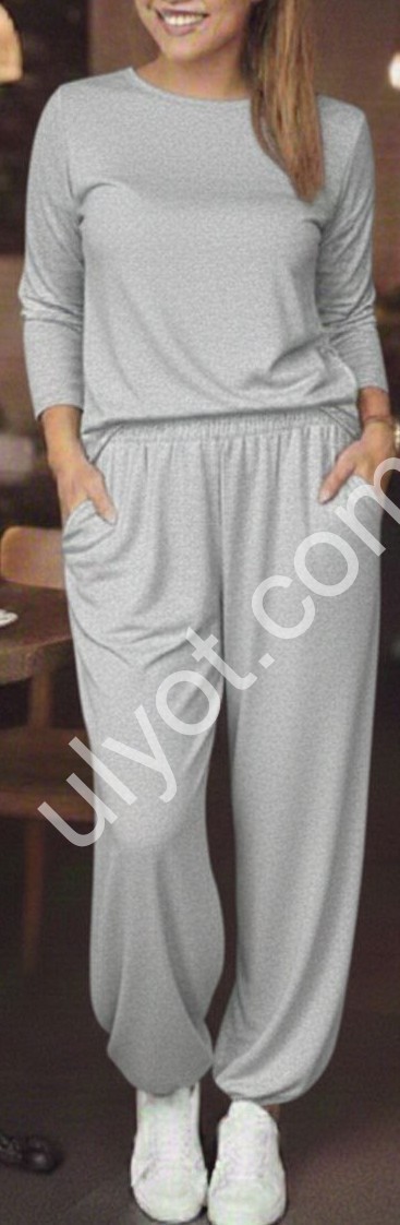 КОСТЮМ (42-48) СВ.СІРИЙ 2499