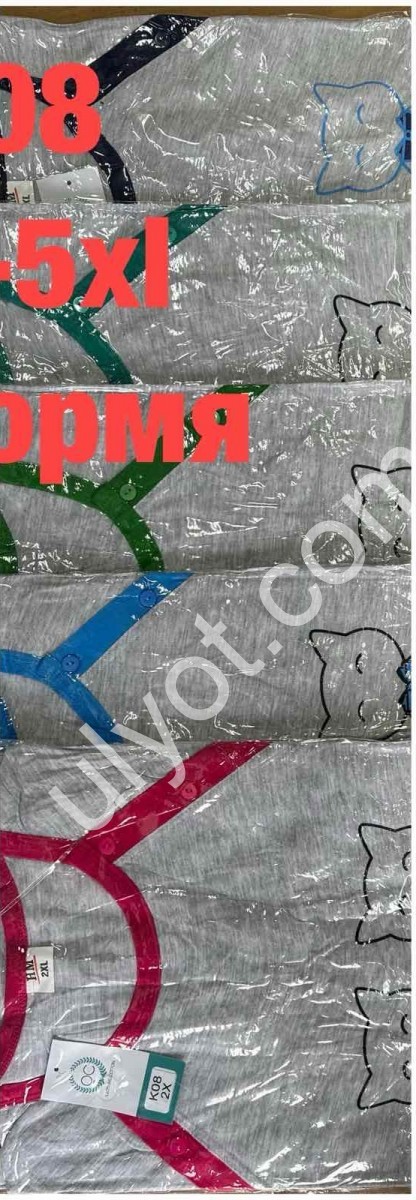 НОЧНУШКА [ (M-3XL) ДЛЯ КОРМЯЩИХ  МИКС K08