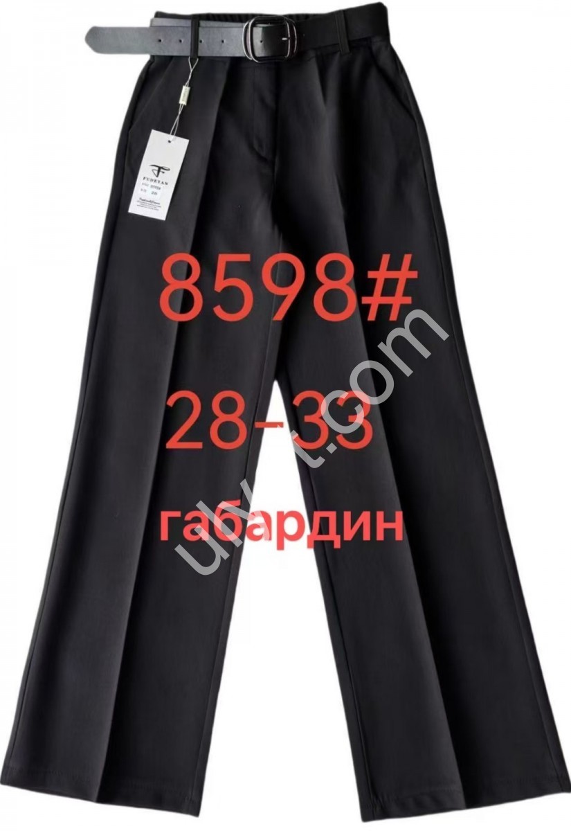 ШТАНИ (28-33) ЧОРНИЙ 8598