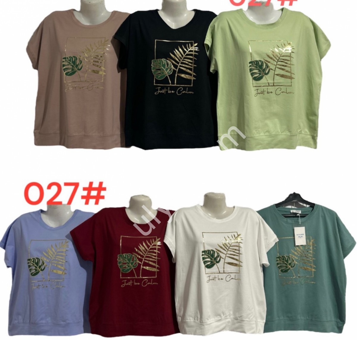 ФУТБОЛКА (ONESIZE 50-56) МИКС 027