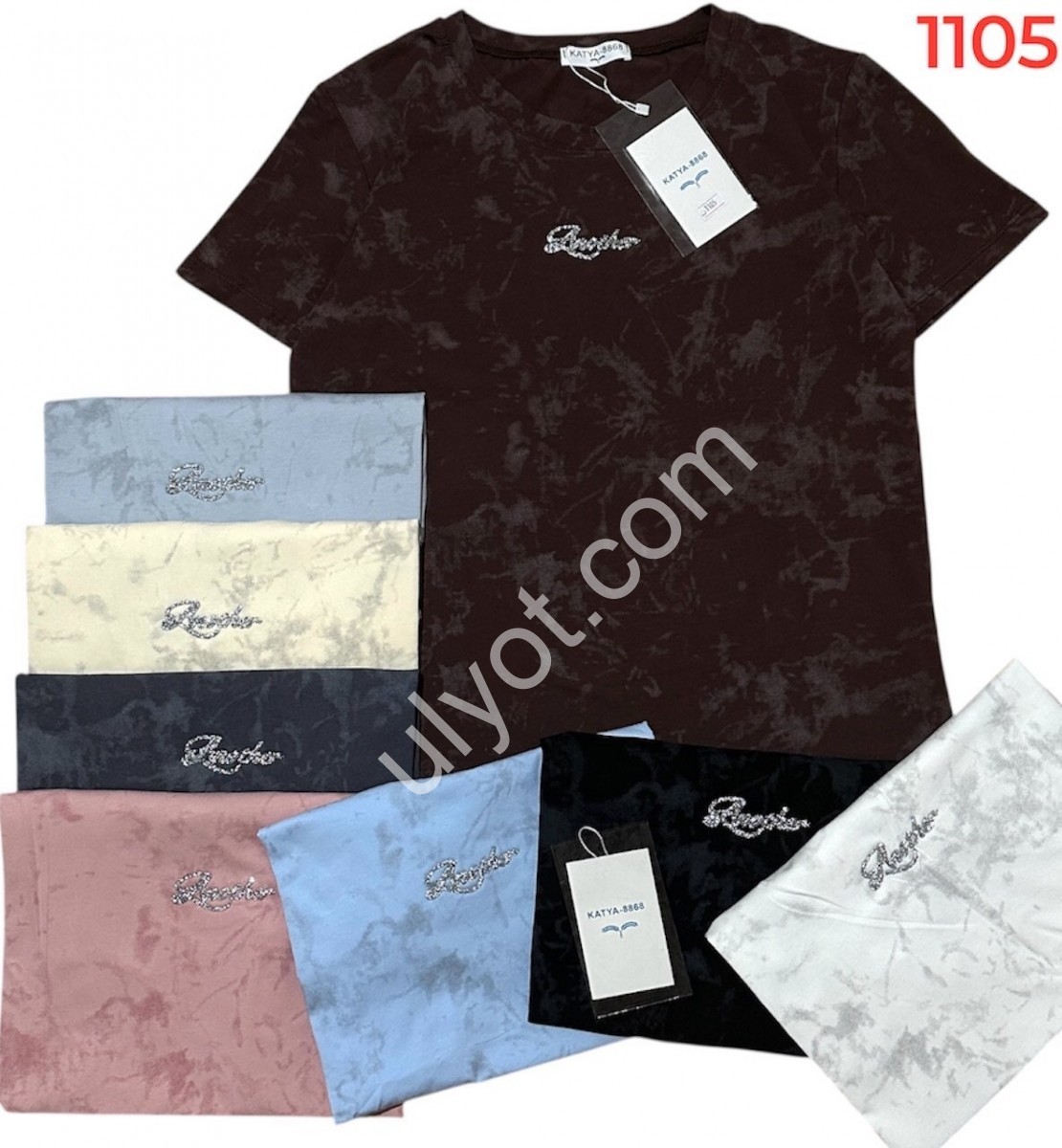 ФУТБОЛКА (ONESIZE 46-50) МИКС 1105