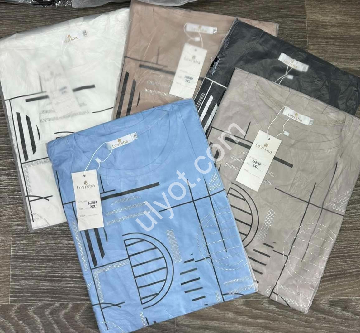 ФУТБОЛКА (2XL-4XL) МИКС 26008