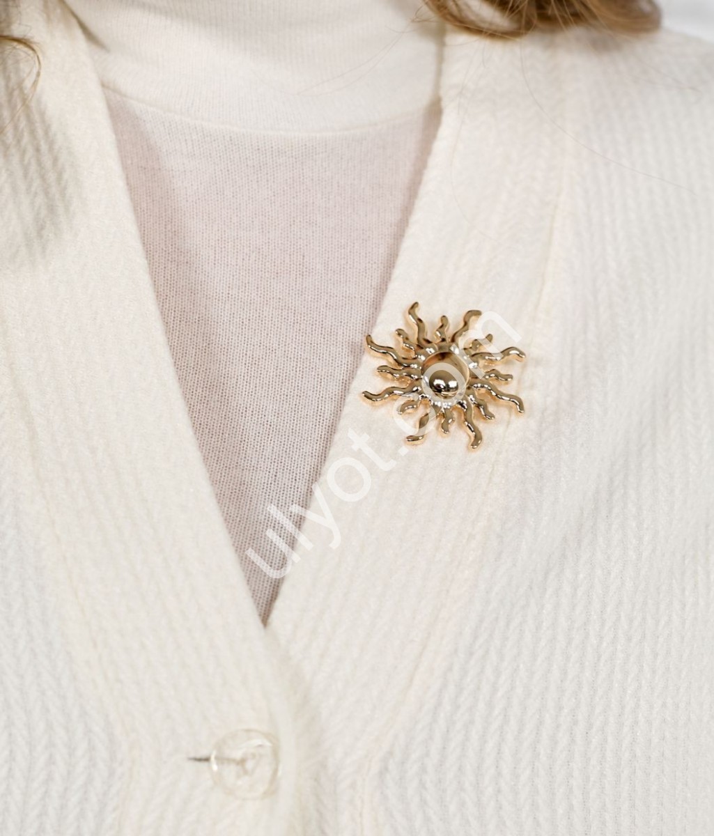 Фото 2 КАРДИГАН (48-58) МОЛОКО 17187