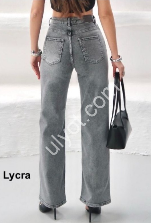 ДЖИНСЫ ZEO BASIC (34-42) СЕРЫЙ 5276