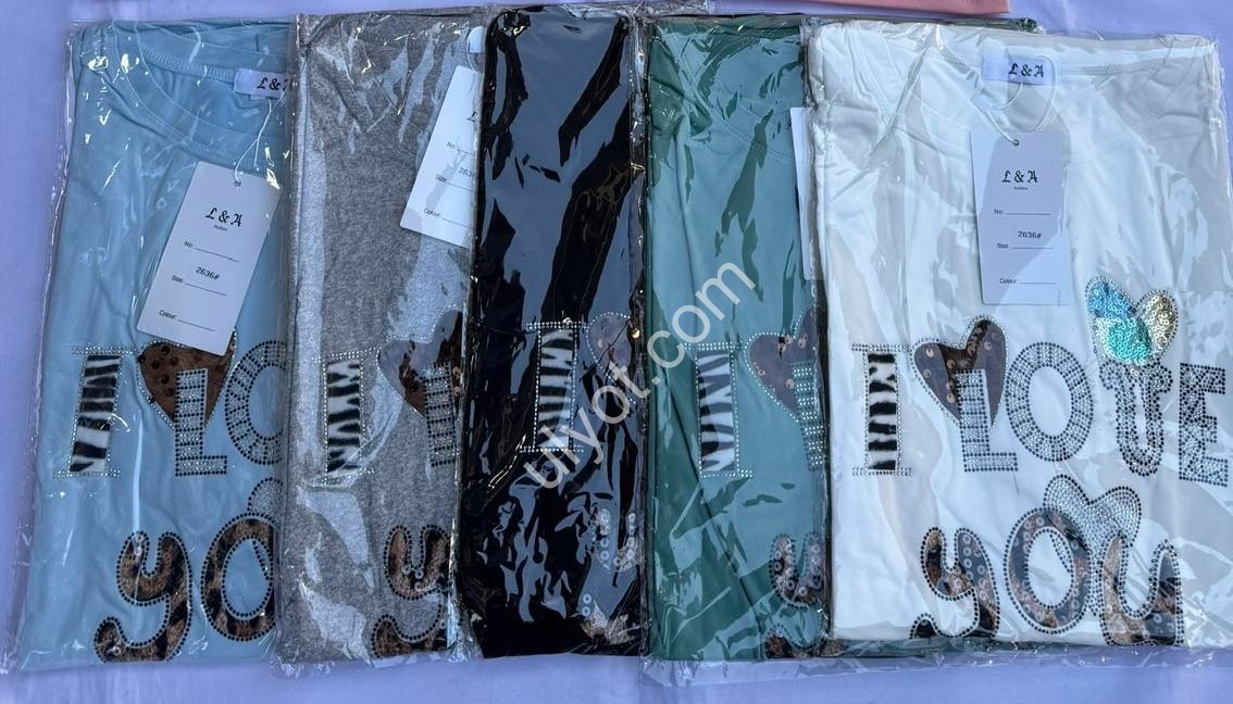 ФУТБОЛКА (ONESIZE 50-58) МИКС 2636