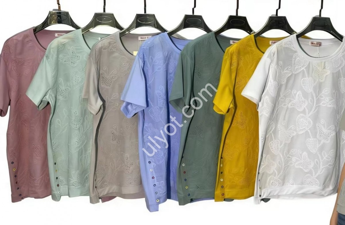 ФУТБОЛКА (3XL-6XL) МЯТА 8835