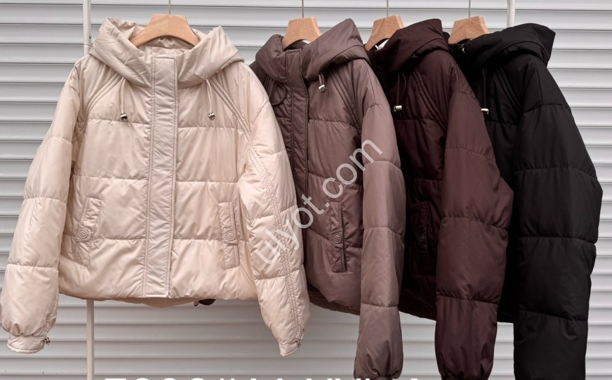 КУРТКА (M-2XL) ЧЕРНЫЙ 7606