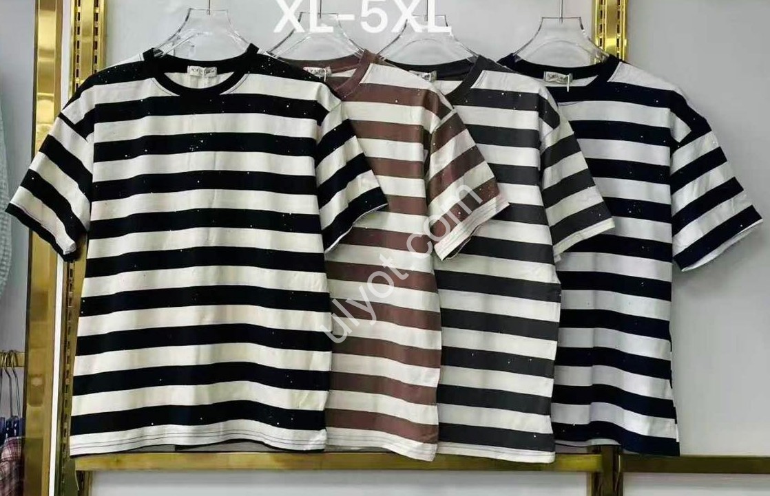 ФУТБОЛКА (52-60) ЧОРНИЙ TW342