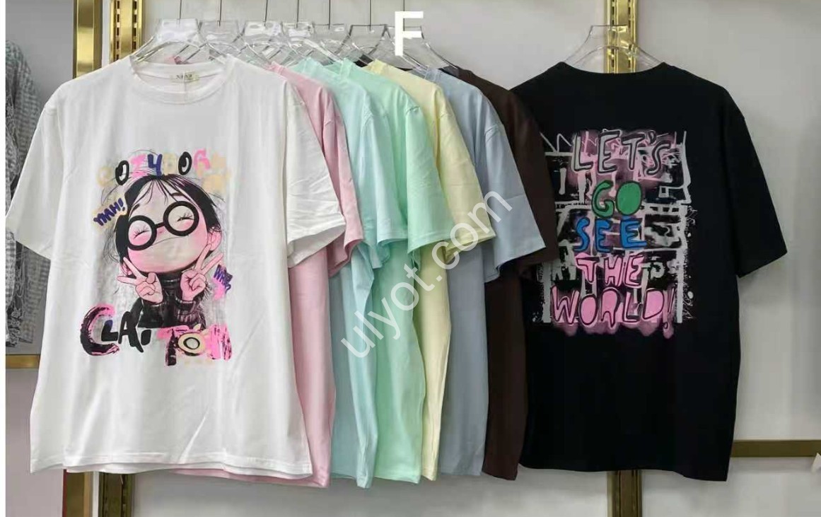 ФУТБОЛКА (ONE SIZE 62-64) МИКС LT64-61