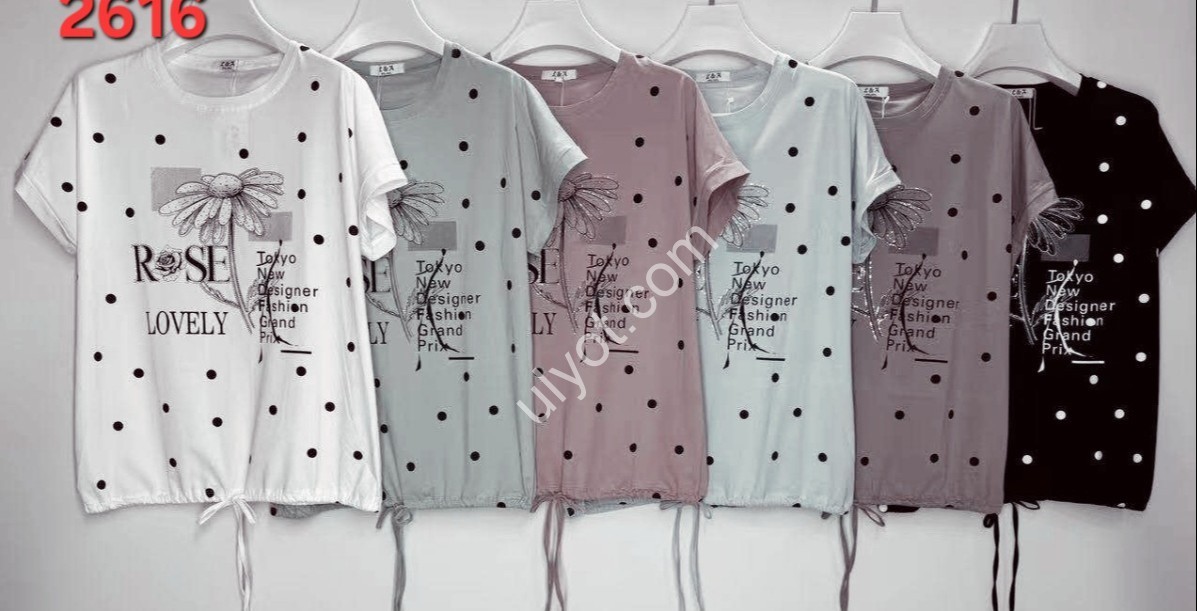 ФУТБОЛКА (ONESIZE 50-56) МІКС 2616