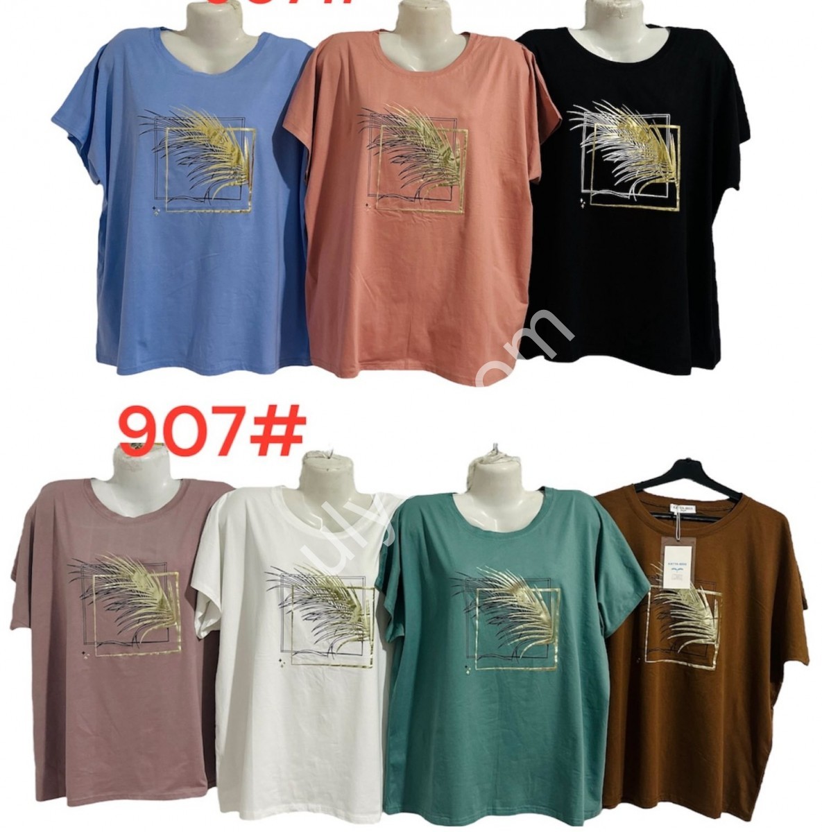 ФУТБОЛКА (ONESIZE 56-60) МІКС 907