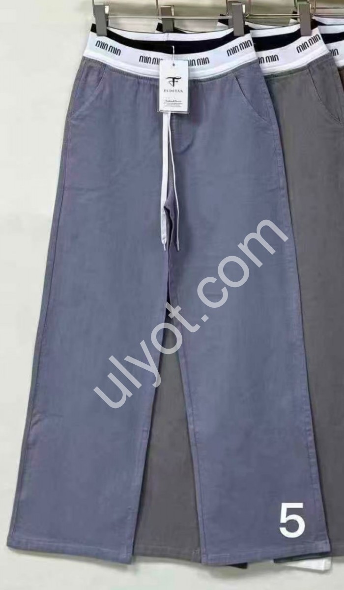 БРЮКИ (25-30) СВ.СЕРЫЙ 1183-2