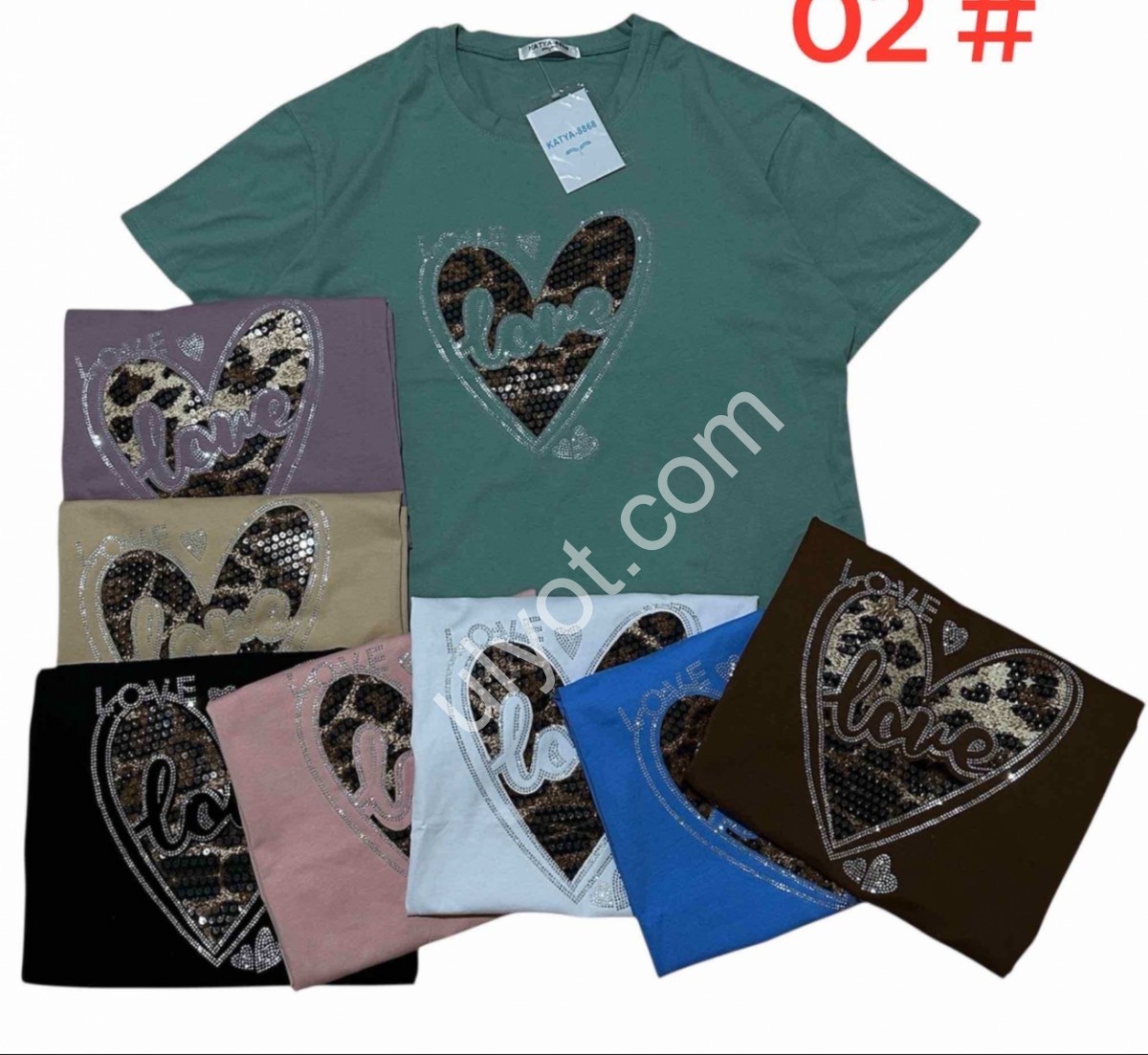 ФУТБОЛКА (ONESIZE 52-56) МИКС 02