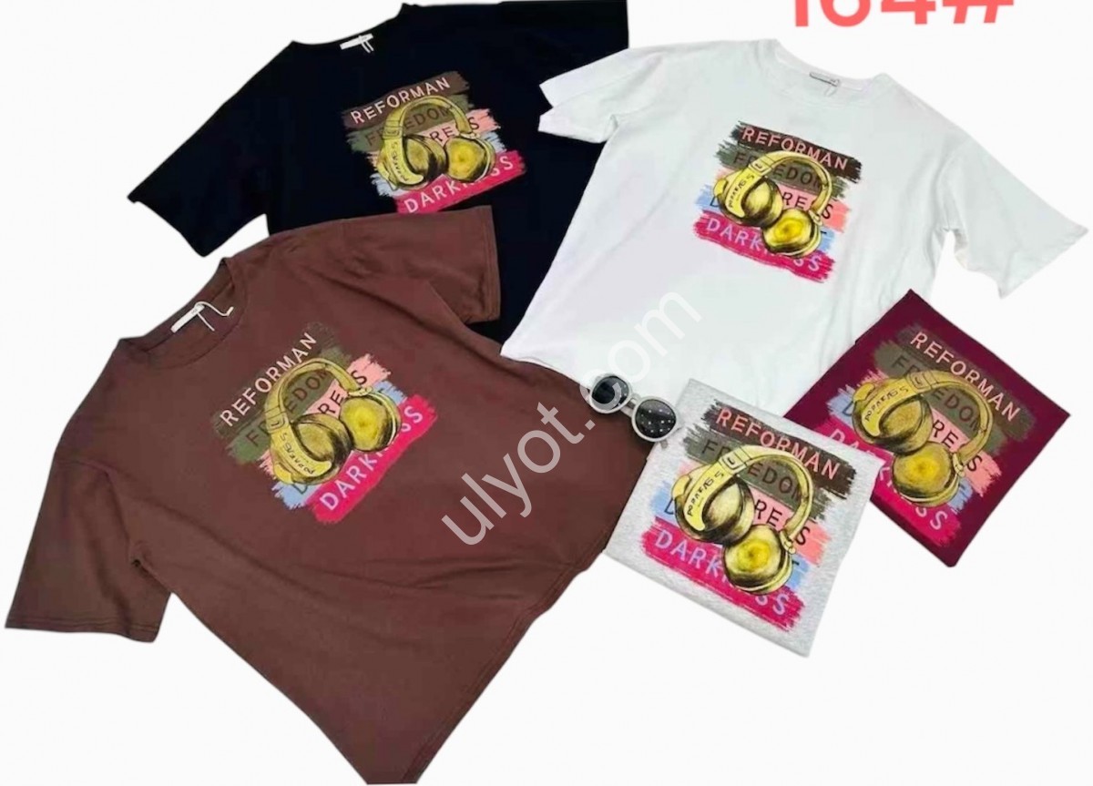 ФУТБОЛКА (ONESIZE 46-50) МІКС 164