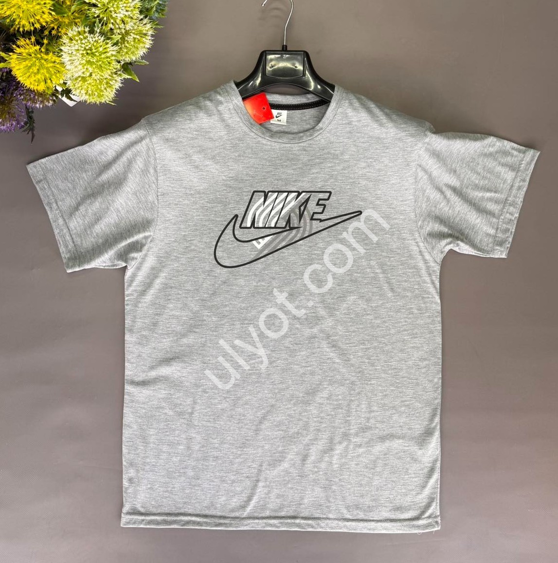 ФУТБОЛКА N02 (S-2XL) СІРИЙ