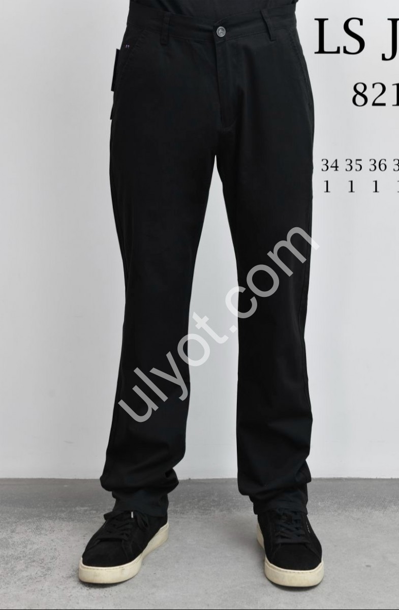 ШЛЮНИ LS JEANS (34-42) ЧОРНИЙ 8211