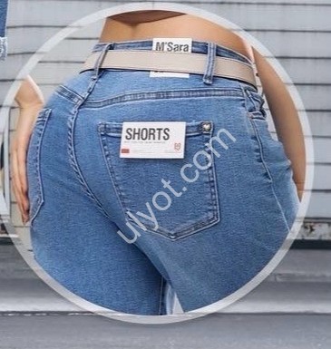ШОРТИ M.SARA (31-38) СИНІЙ 962-4