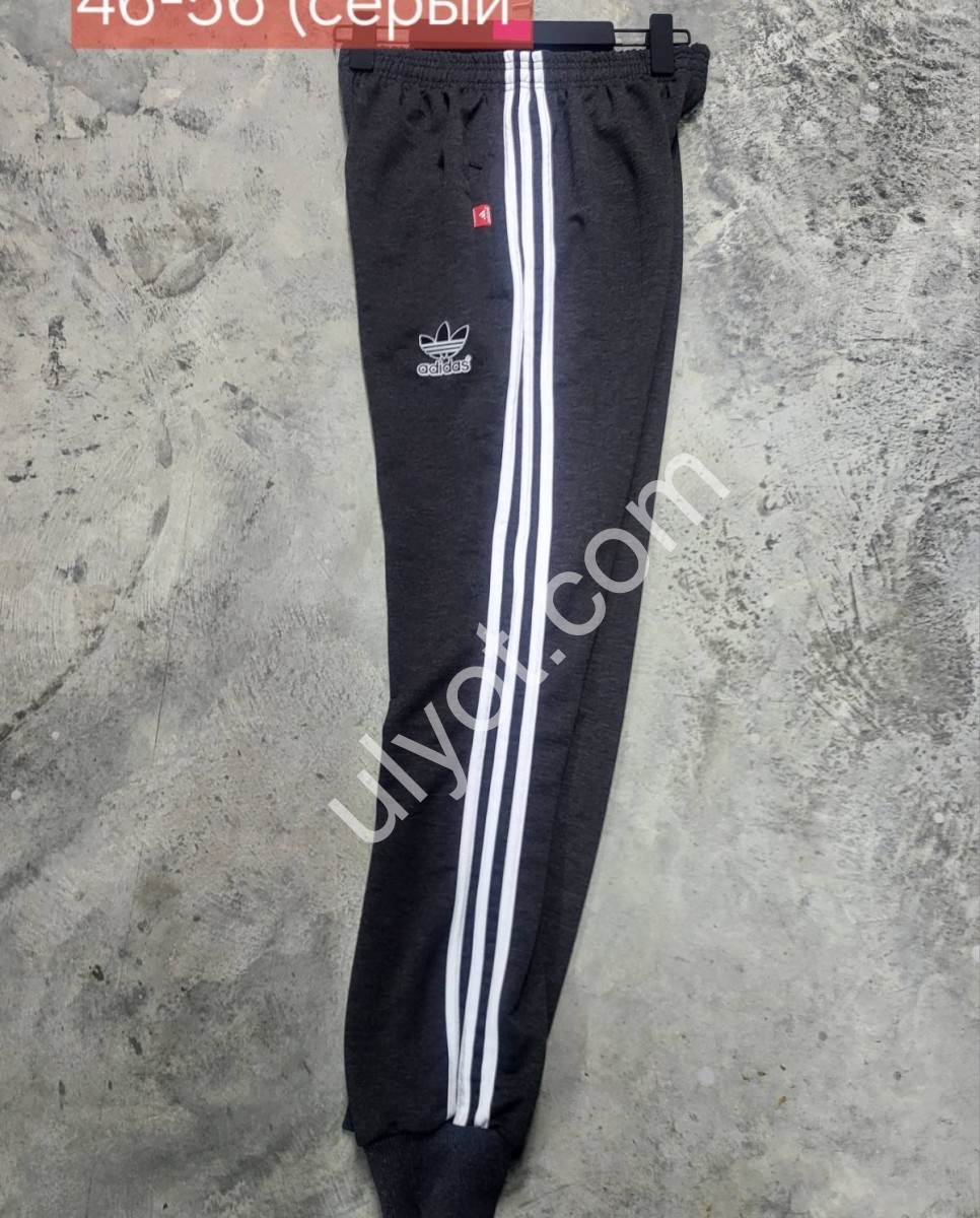 СПОРТ.ШТАНИ A01 (46-52) МАНЖЕТ СІРИЙ