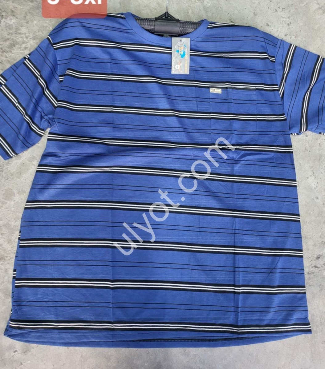 ФУТБОЛКА (5XL-8XL) СИНИЙ T4