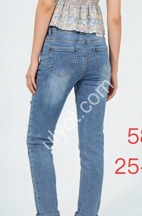 ДЖИНСИ DENIM NEW (25-30) БЛАКИТНИЙ 580