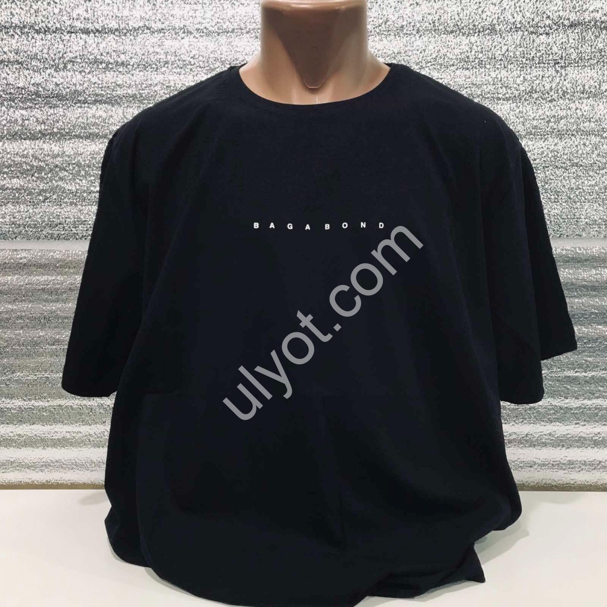 ФУТБОЛКА STRONGMAN (3XL-6XL) BAGABOND ЧЕРНЫЙ 