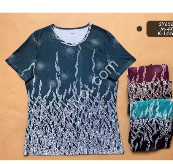 ФУТБОЛКА (M-4XL) МІКС 6561