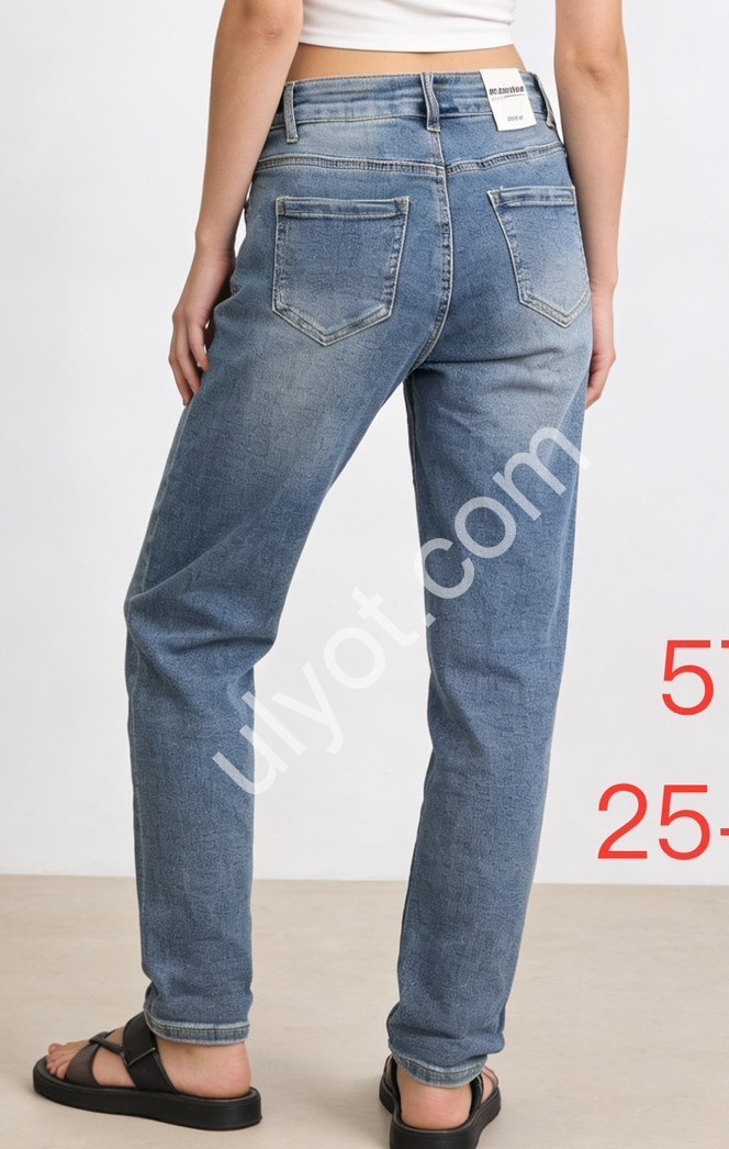 ДЖИНСЫ DENIM NEW (25-30) СИНИЙ 575