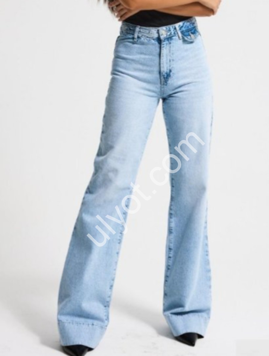 ДЖИНСЫ IT'S BASIC (34-42) ГОЛУБОЙ 4636/4s6/3