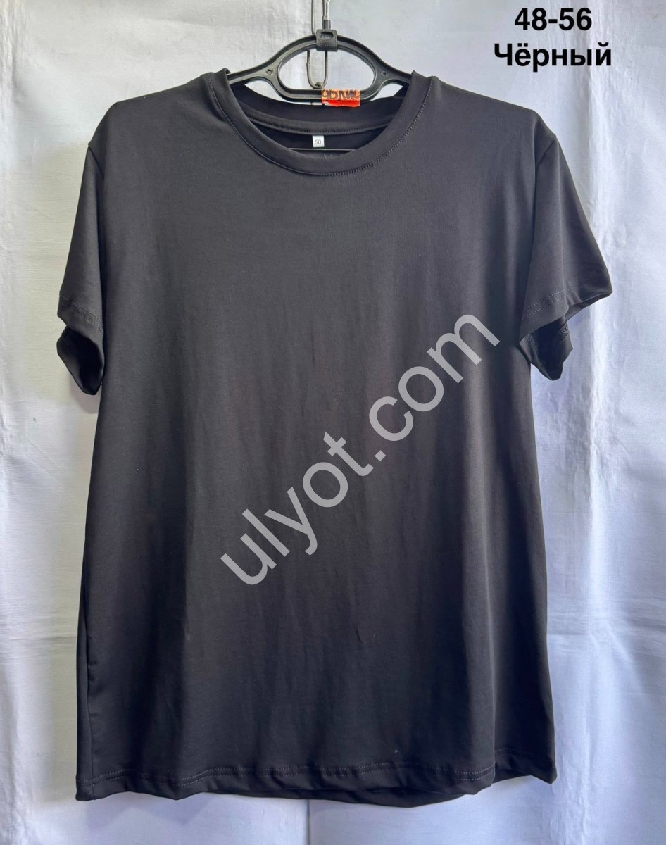 ФУТБОЛКА (48-56) ЧОРНИЙ