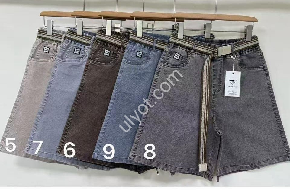 ШОРТЫ (28-33) ДЖИНС 1209-9