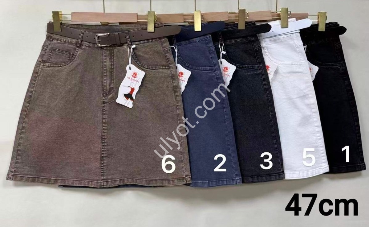 ЮБКА (28-32) КОРИЧНЕВЫЙ A30-6