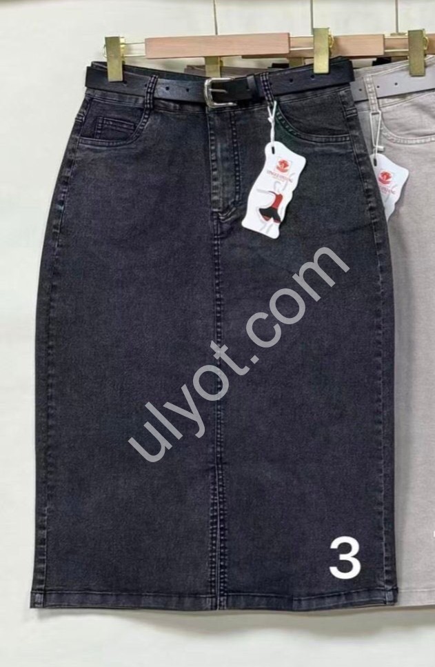 ЮБКА (28-32) СВ.КОРИЧНЕВЫЙ A35-6