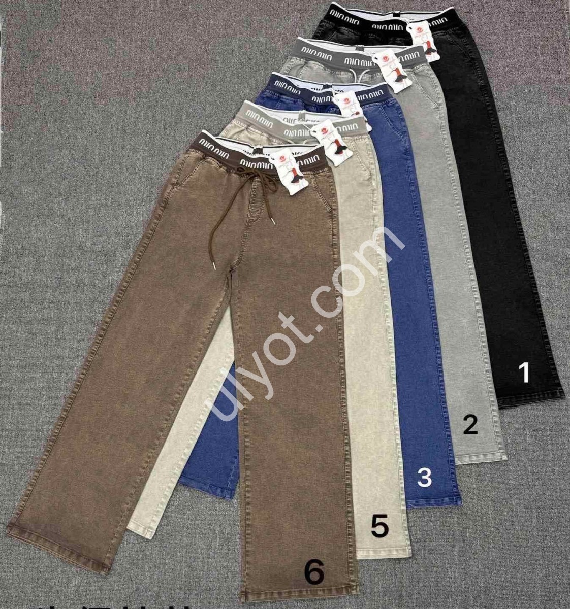 БРЮКИ (28-33) СИНИЙ A9183-3