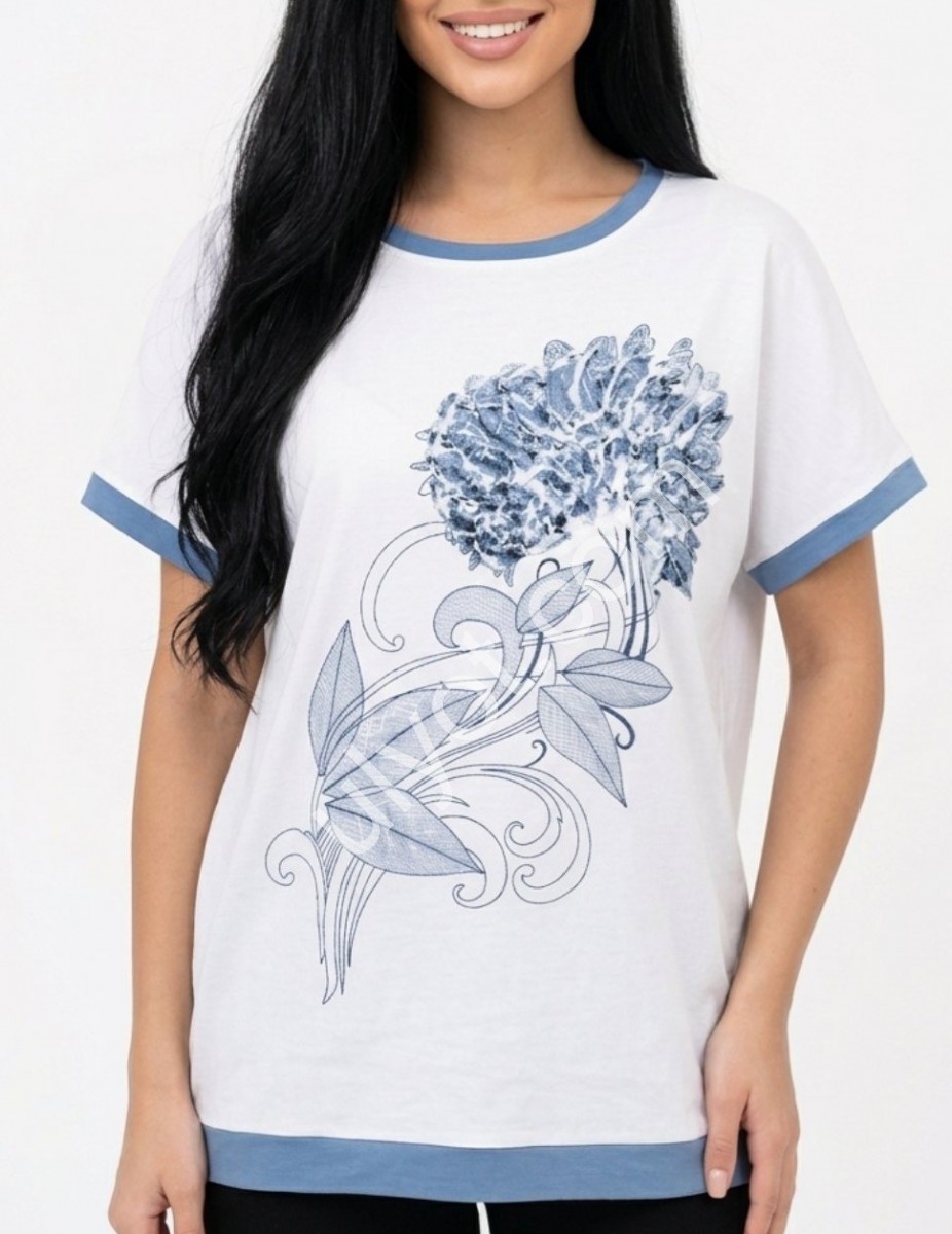 ФУТБОЛКА (M-2XL) МІКС 25022