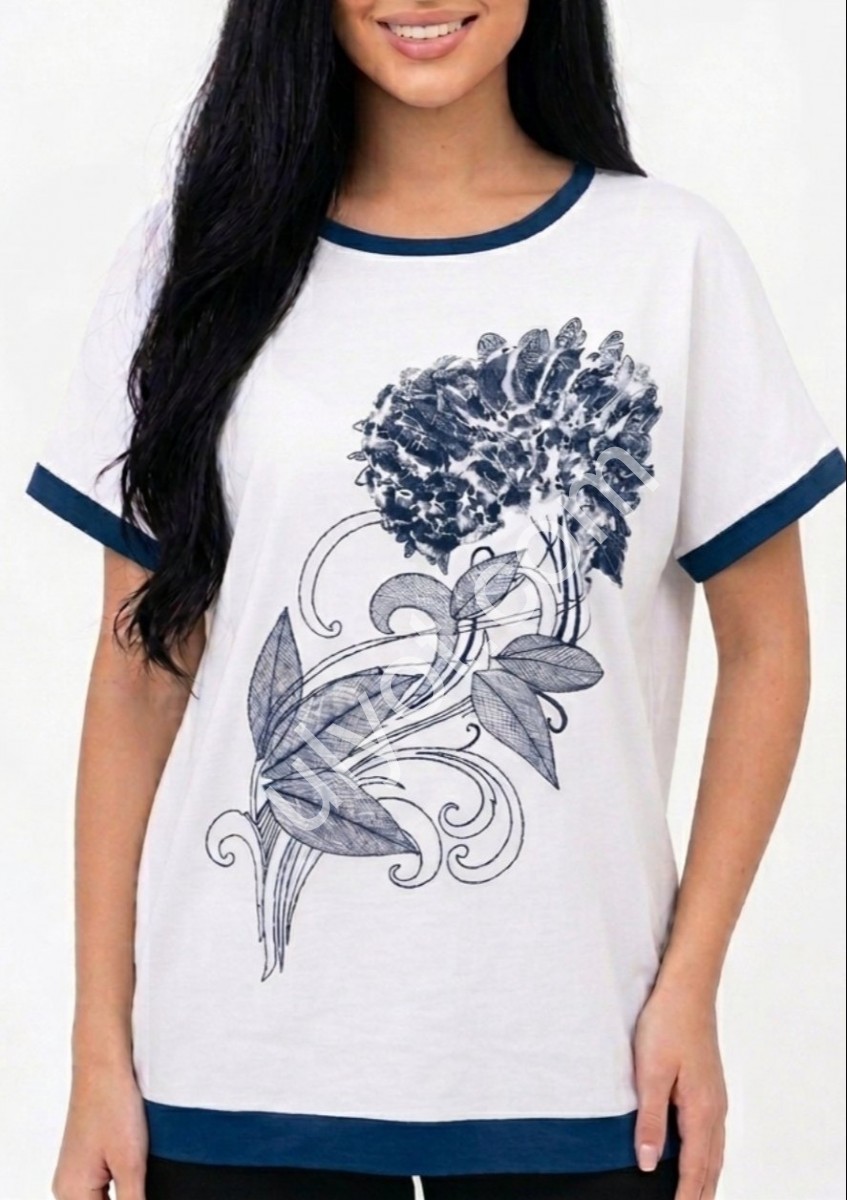 ФУТБОЛКА (M-2XL) МІКС 25022