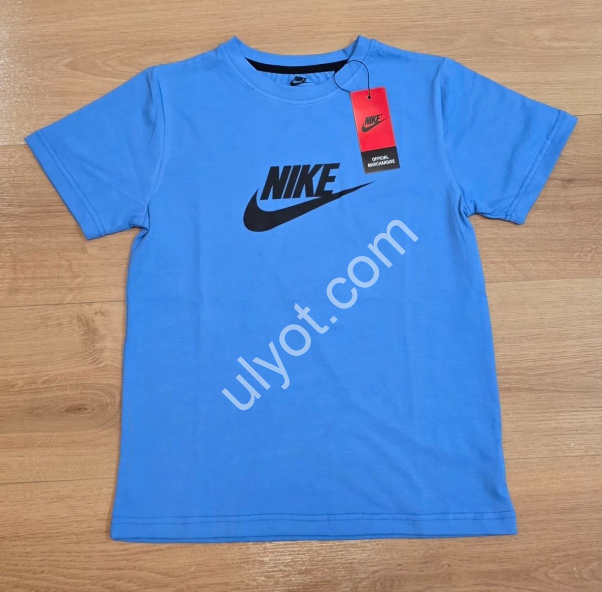 ФУТБОЛКА N02 (11-16 ЛЕТ) ГОЛУБОЙ 