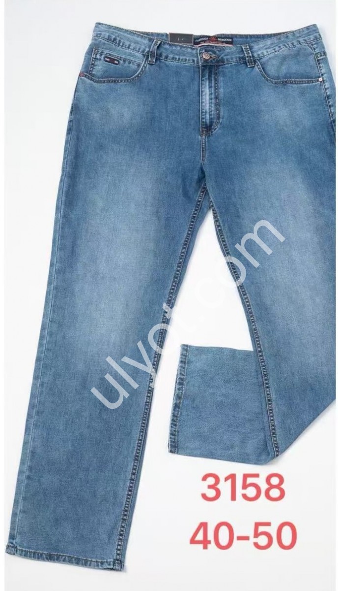 ДЖИНСИ FANGSIDA (40-50) СИНІЙ 3158
