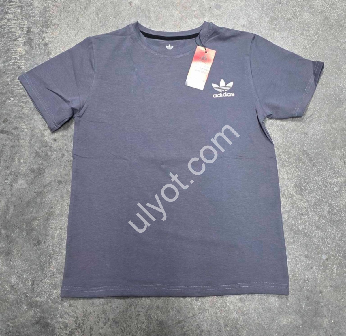 ФУТБОЛКА A01 (7-12 ЛЕТ) СЕРЫЙ 