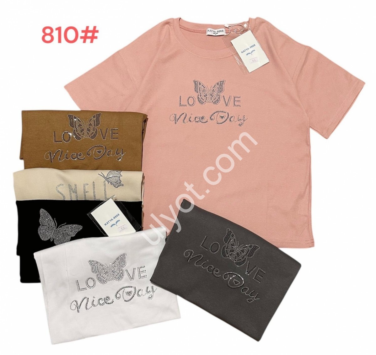 ФУТБОЛКА (ONESIZE 44-48) МИКС 810