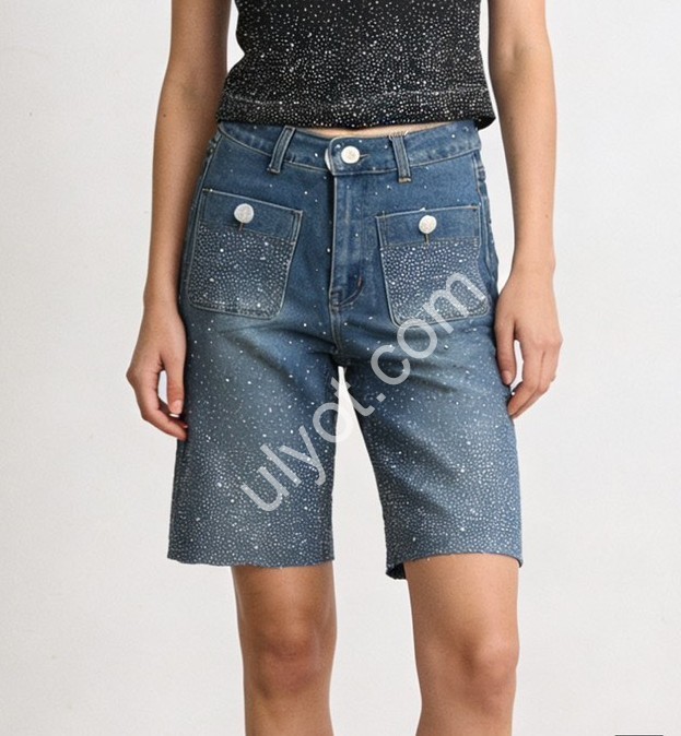 ШОРТЫ (26-31) СИНИЙ 7018