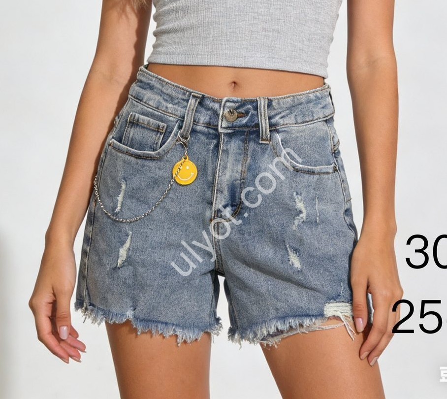 ШОРТЫ (25-30) СИНИЙ 3004