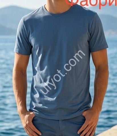 ФУТБОЛКА (48-56) СІРИЙ W01