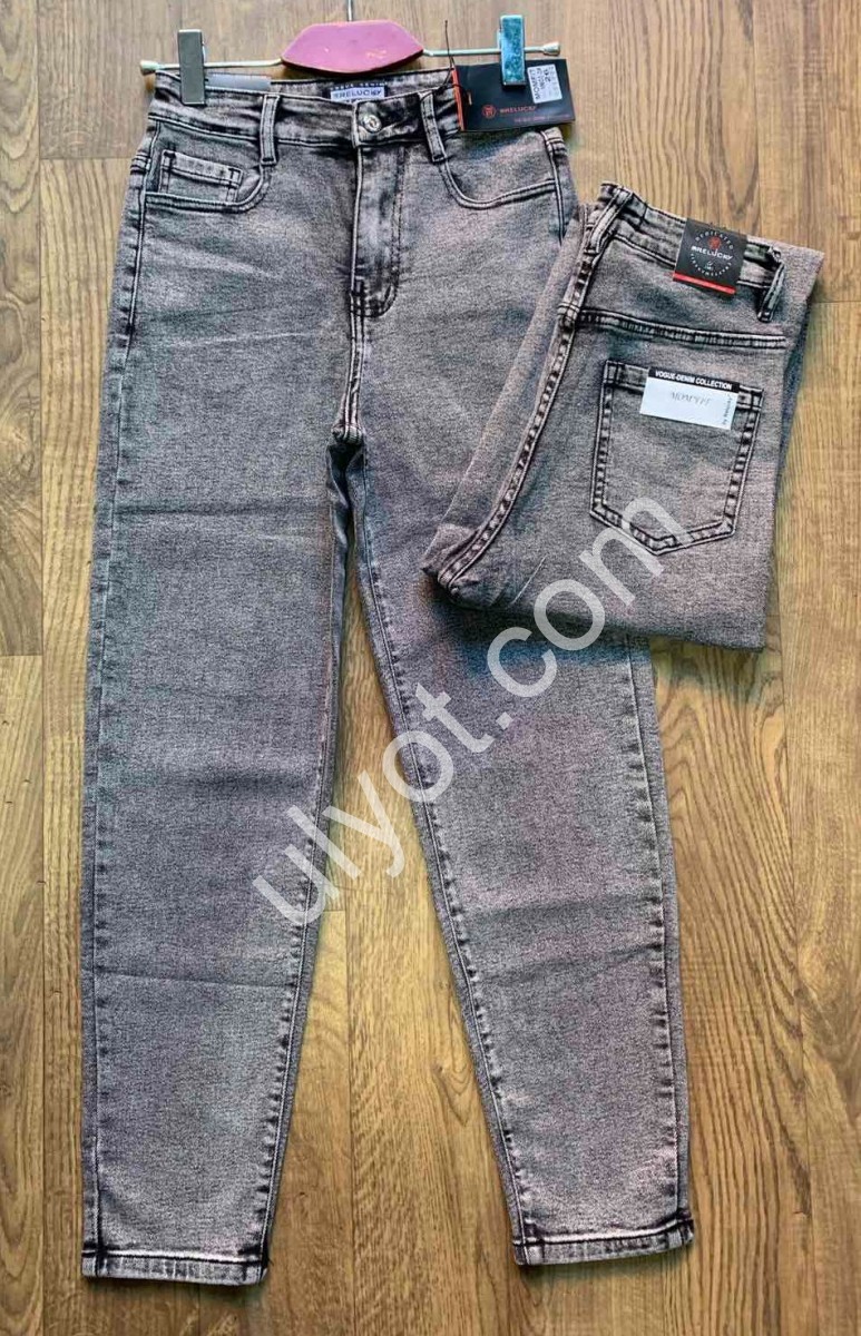 ДЖИНСИ RELUCKY (25-30) СІРИЙ 602-2
