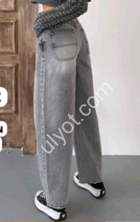 ДЖИНСИ ZEO BASIC (30-36) СІРИЙ 4803