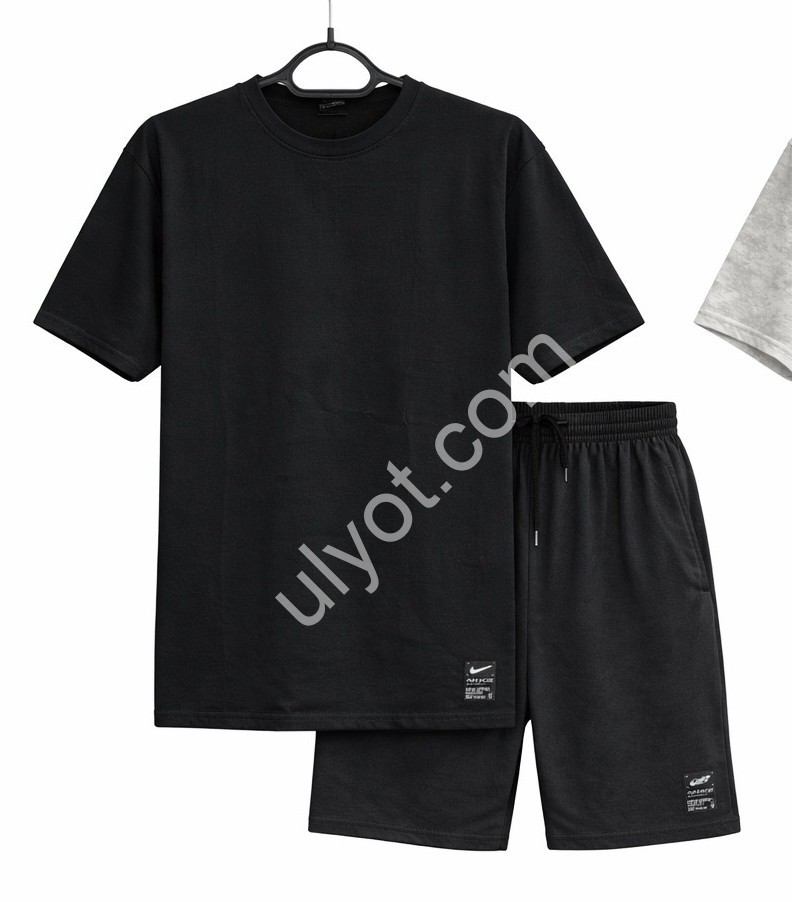 КОСТЮМ N02 (46-54) ЧОРНИЙ