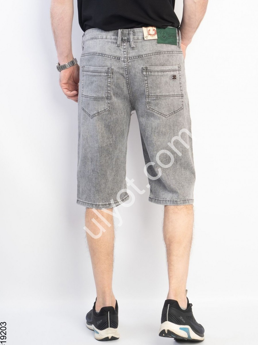 ШОРТИ CAPTAIN (29-38) СІРИЙ 19203