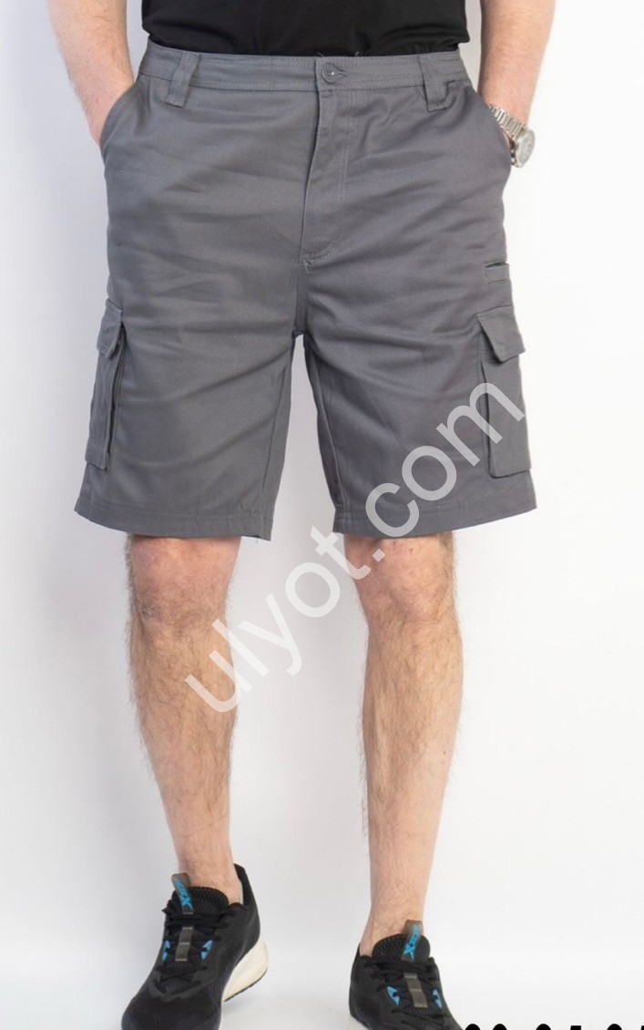 ШОРТИ (32-40) СІРИЙ 16001-2