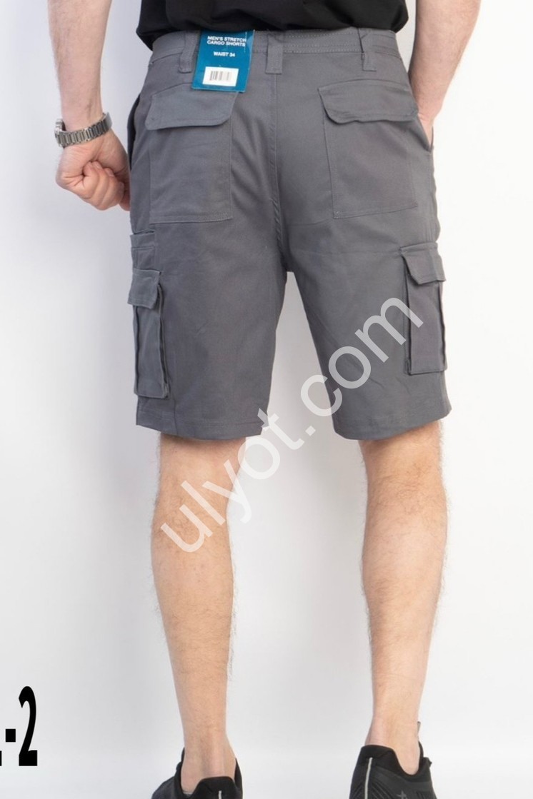 ШОРТИ (32-40) СІРИЙ 16001-2