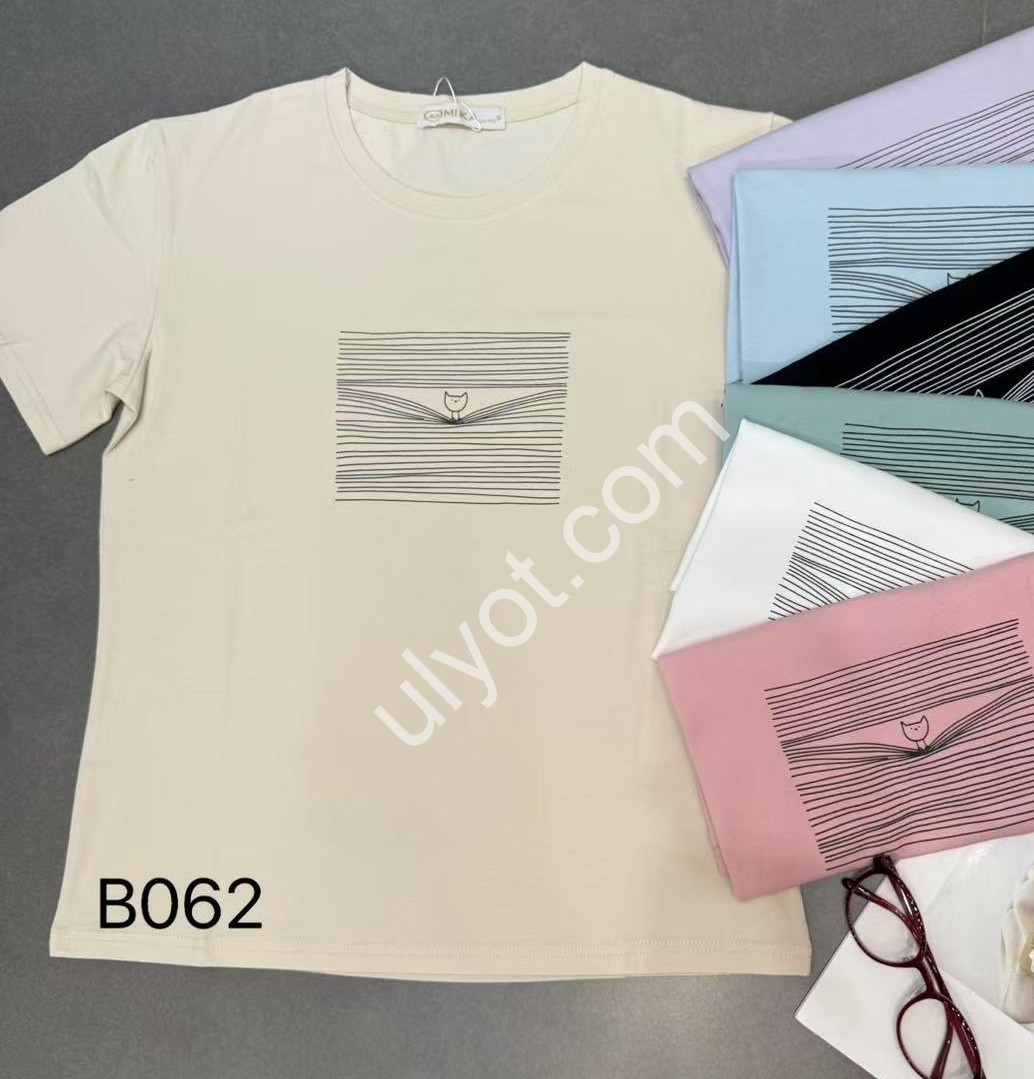 ФУТБОЛКА (ONE SIZE 46-50) МИКС B062