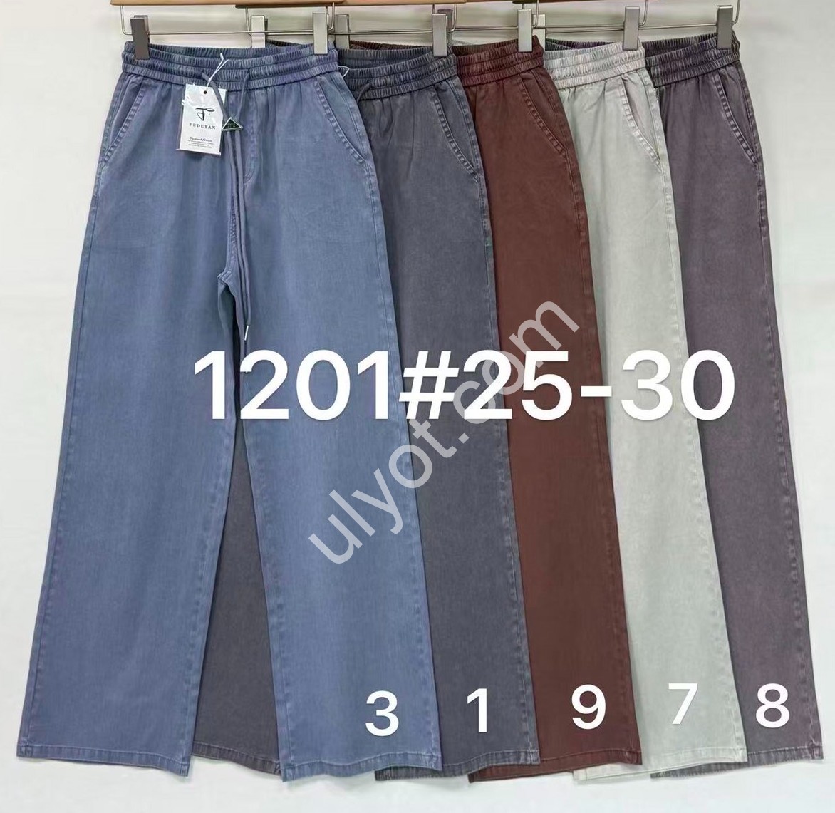 ШТАНЫ (25-30) КОРИЧНЕВЫЙ 1201-9